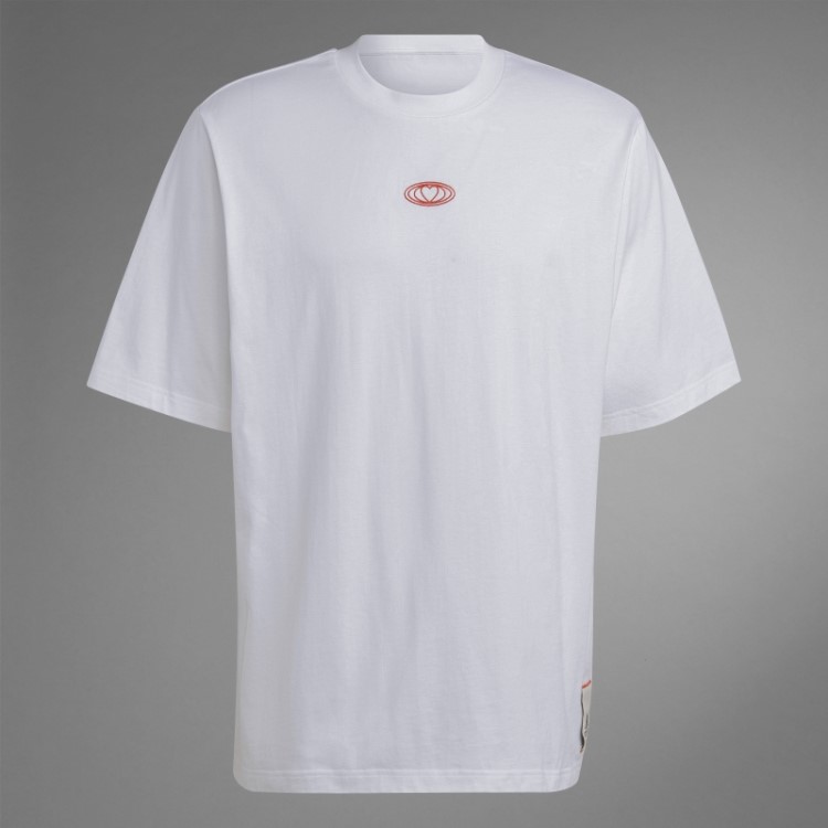 Camiseta Branca Dia Dos Namorados Adidas