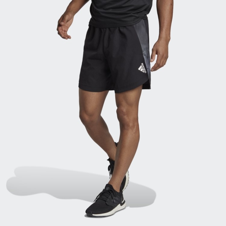 Bermuda De Treino Adidas Preta Projetada Para Movimento Aeroready Hiit