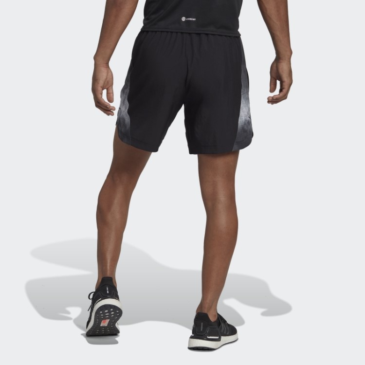 Bermuda De Treino Adidas Preta Projetada Para Movimento Aeroready Hiit