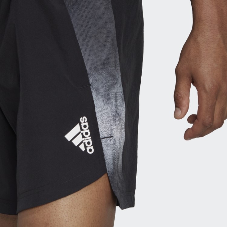 Bermuda De Treino Adidas Preta Projetada Para Movimento Aeroready Hiit
