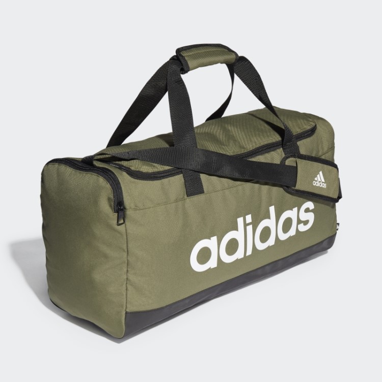 Bolsa Esportiva Adidas Olive Essentials Logo Média