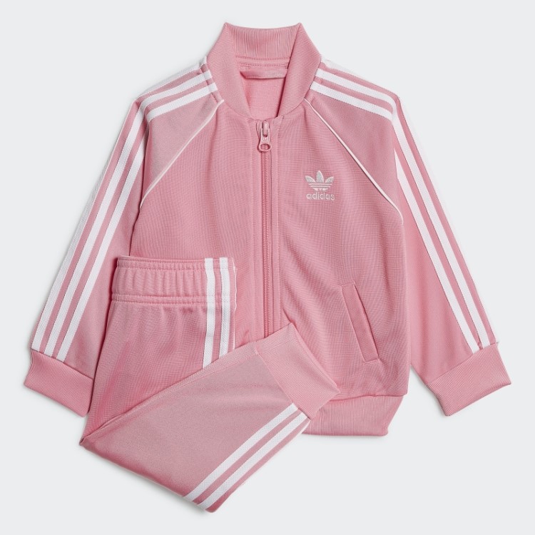 Fato De Treino Adicolor Sst Rosa Adidas