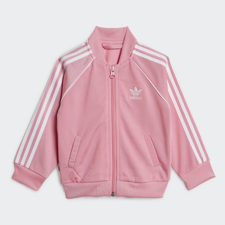 Fato De Treino Adicolor Sst Rosa Adidas