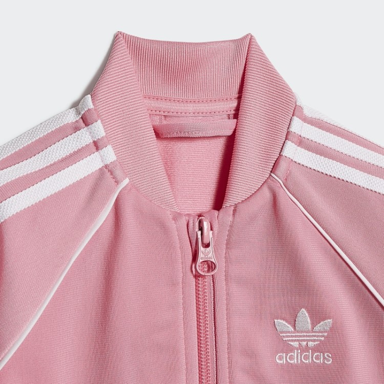 Fato De Treino Adicolor Sst Rosa Adidas