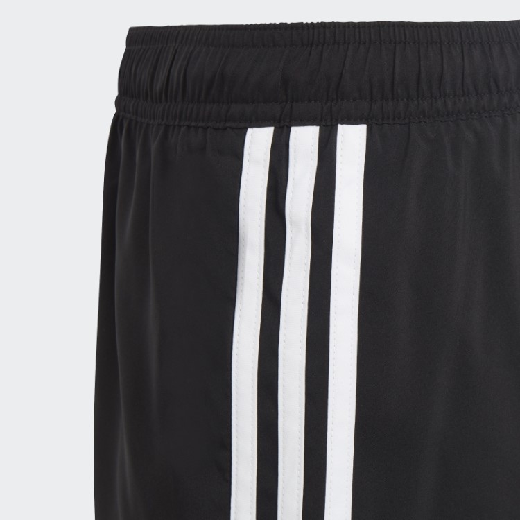 Short De Natação Com As Três Listras Preto Adidas