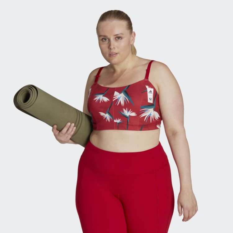 Sutiã De Suporte De Luz Thebe Magugu Studio (tamanho Grande) Vermelho Adidas