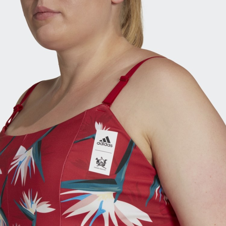 Sutiã De Suporte De Luz Thebe Magugu Studio (tamanho Grande) Vermelho Adidas