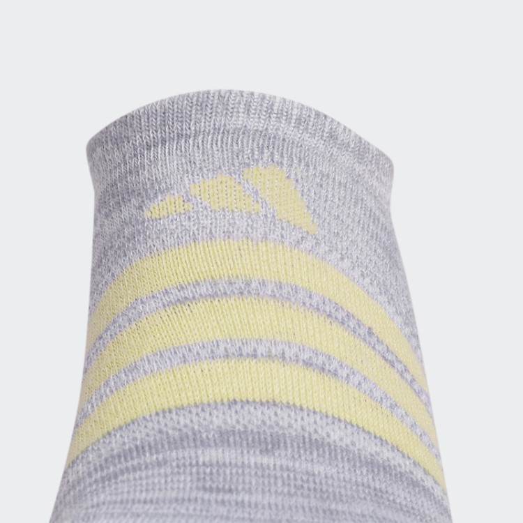 Meias Superlite Super-no-show 6 Pares Adidas Cinza Claro