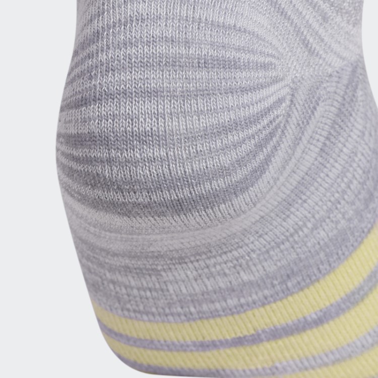 Meias Superlite Super-no-show 6 Pares Adidas Cinza Claro