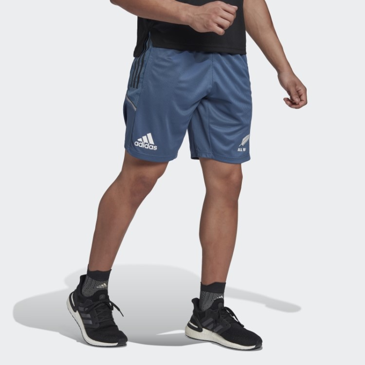 Calções De Ginásio De Rugby Todos Os Pretos Adidas Aço