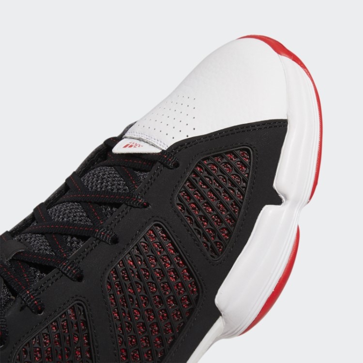 Tênis De Basquete Preto Adidas Adizero Rose 1.5 Baixo Restomod