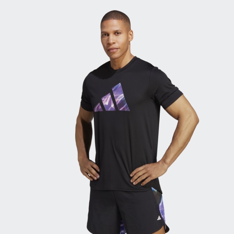 Projetada Para O Movimento Camiseta De Treino Hiit Adidas Preta
