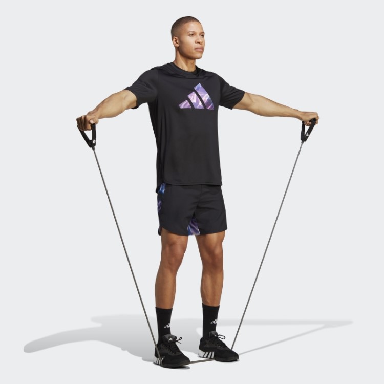 Projetada Para O Movimento Camiseta De Treino Hiit Adidas Preta