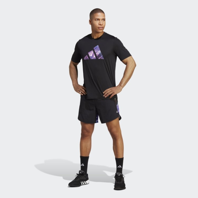 Projetada Para O Movimento Camiseta De Treino Hiit Adidas Preta