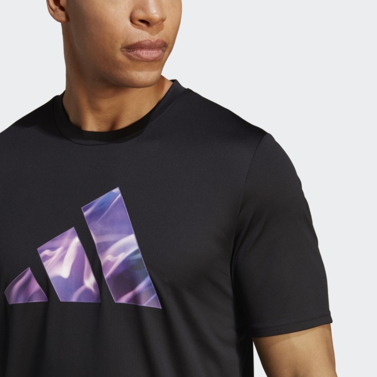 Camiseta De Treino Hiit Preta Projetada Para Movimento Adidas