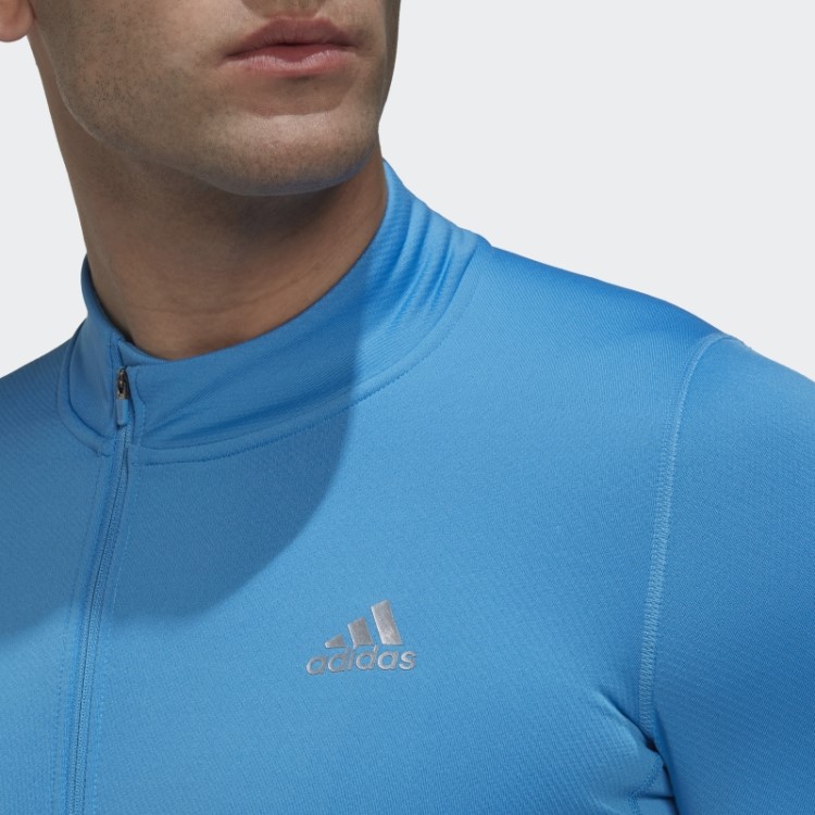 Camisa De Ciclismo Manga Longa The Cold.rdy Azul Adidas