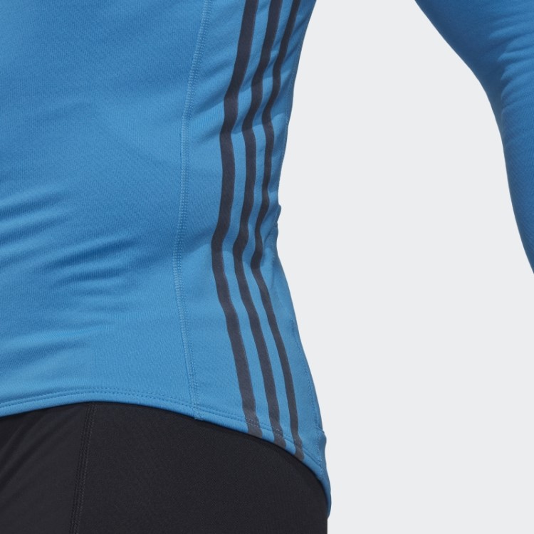 Camisa De Ciclismo Manga Longa The Cold.rdy Azul Adidas