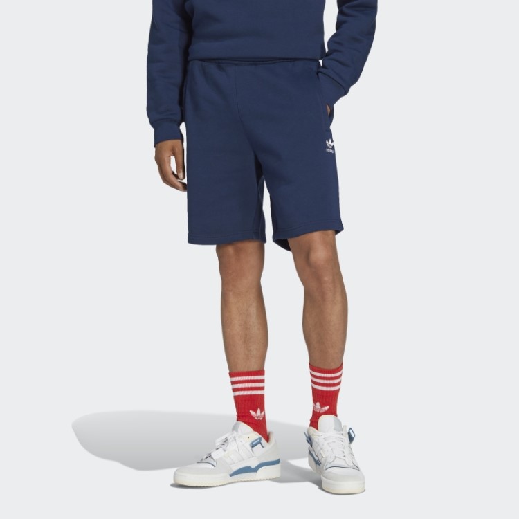 Shorts Essenciais Noturnos Indigo Trefoil Adidas