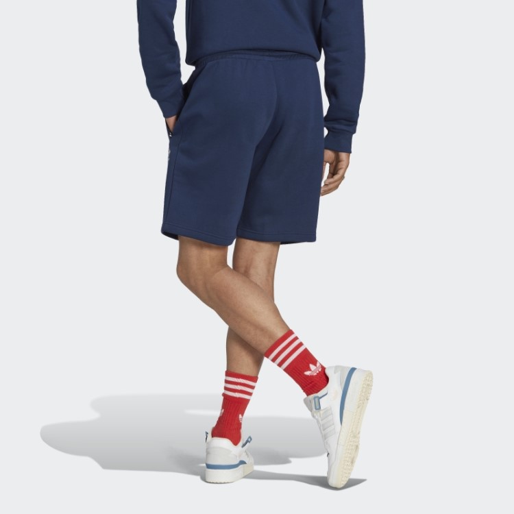 Shorts Essenciais Noturnos Indigo Trefoil Adidas