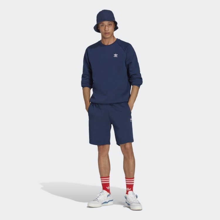 Shorts Essenciais Noturnos Indigo Trefoil Adidas