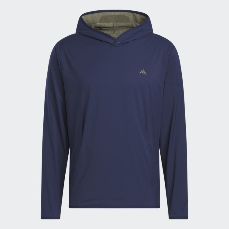 Moletom Com Capuz Leve Wind.rdy Azul Marinho Adidas