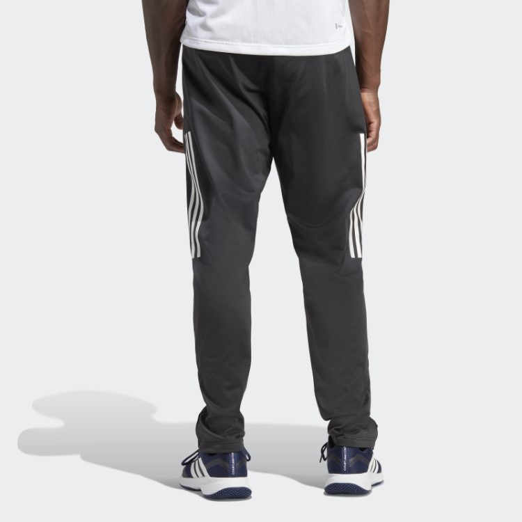 Tênis Jogger De Tricô Preto Adidas Com As Três Listras