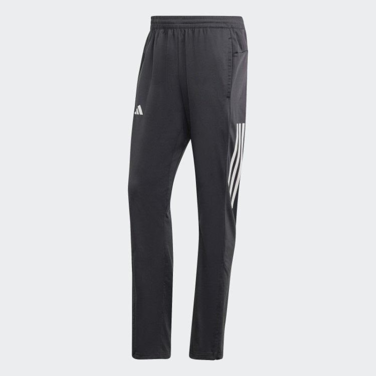 Tênis Jogger De Tricô Preto Adidas Com As Três Listras