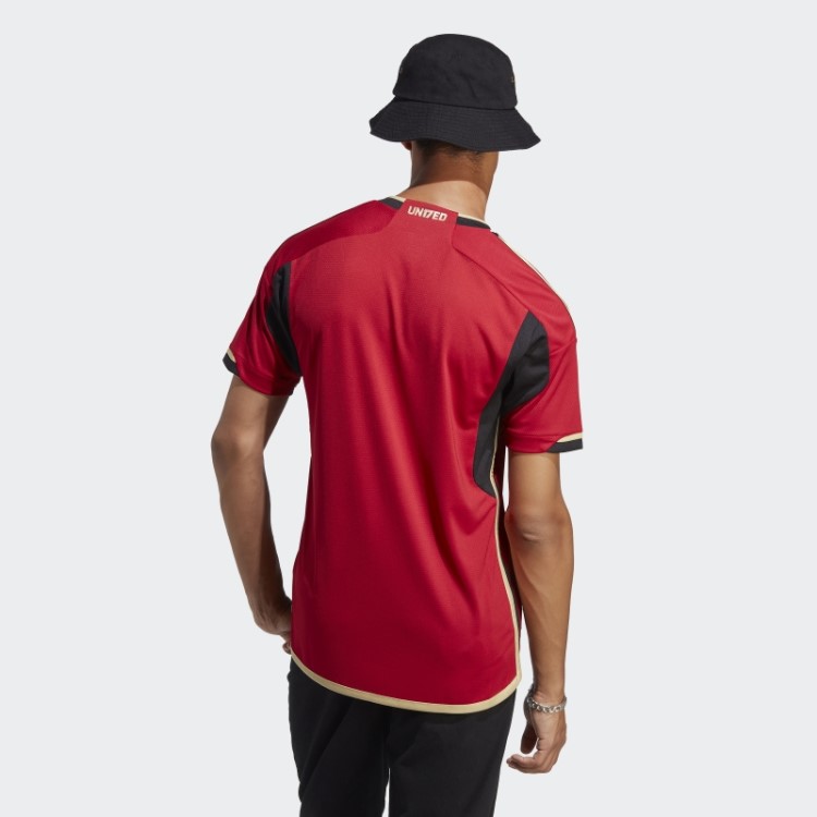 Atlanta United Fc 23/24 Home Autêntico Jersey Preto Adidas