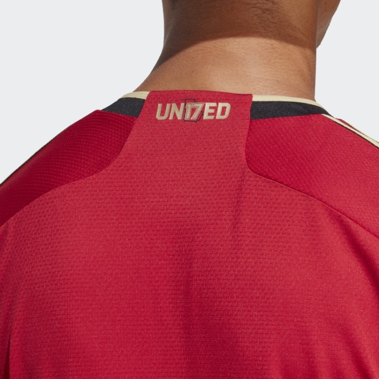 Atlanta United Fc 23/24 Home Autêntico Jersey Preto Adidas