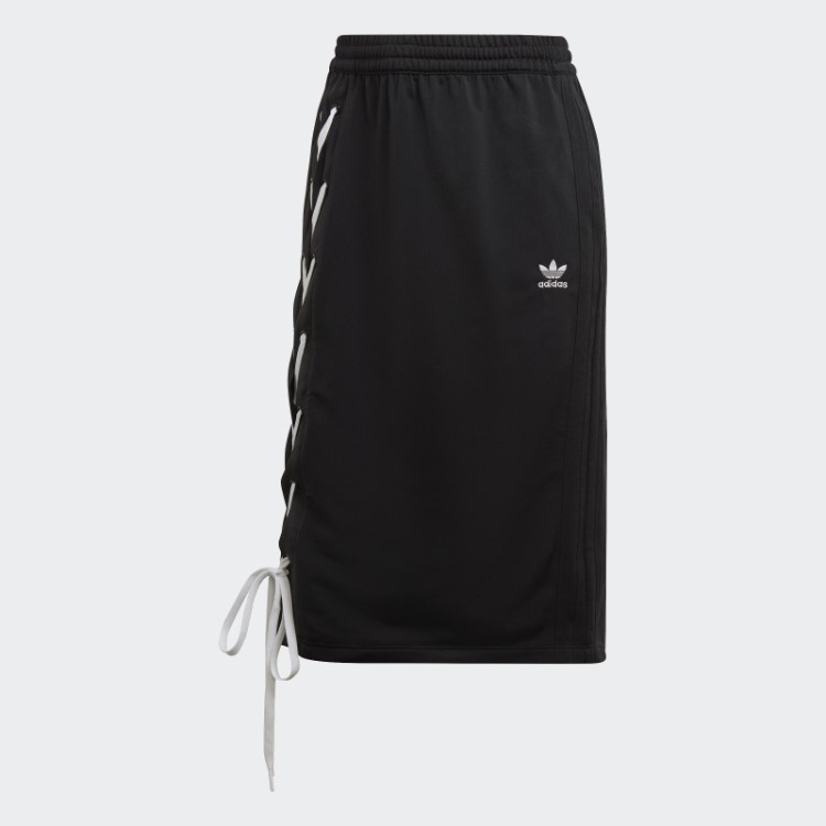Adidas Saia Preta Sempre Original Com Renda