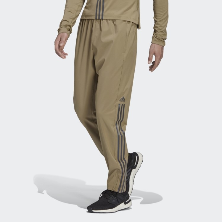 Calça Jogger Com Zíper Tecido Alphastrength Orbit Verde Adidas
