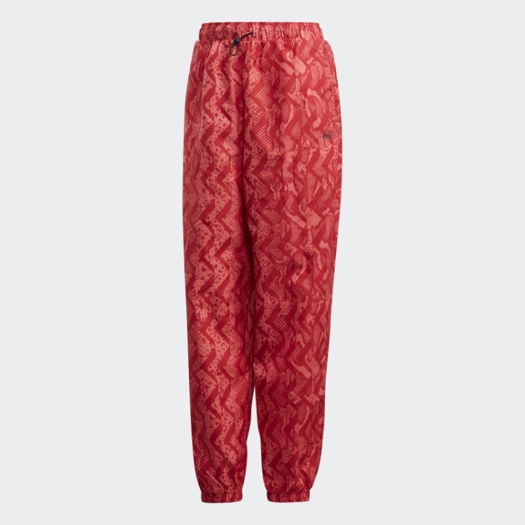 Calça De Moletom Com Estampa Allover Vermelho Flash Adidas