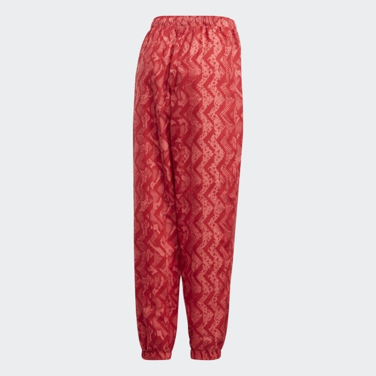 Calça De Moletom Com Estampa Allover Vermelho Flash Adidas