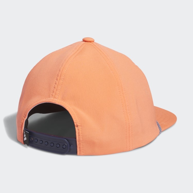 Chapéu Retrô Coral Com Cinco Painéis Adidas