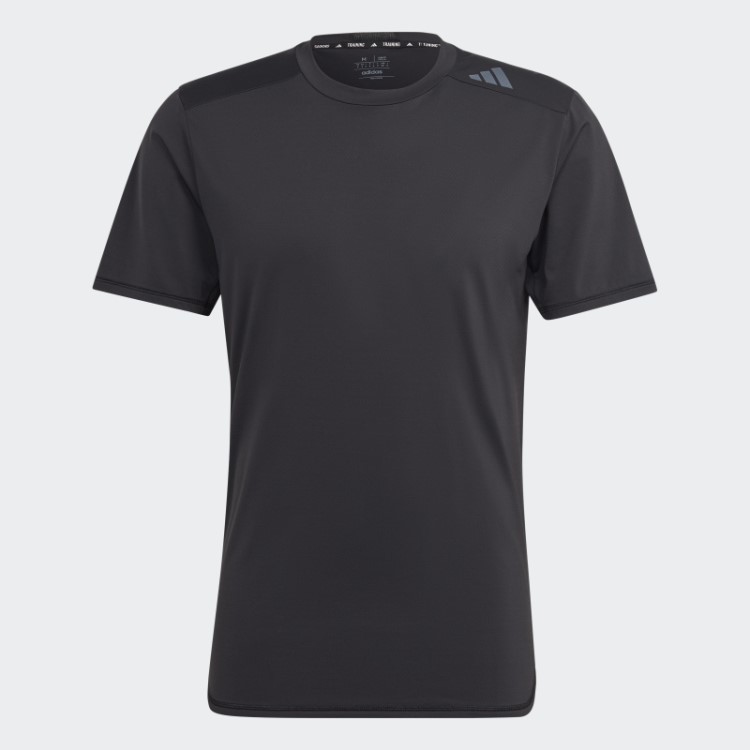 Camiseta De Treino Adidas Black Designed For Training Cordura