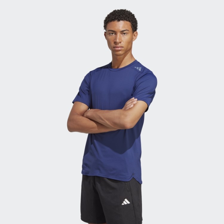 Desenhada Para Treinar Camiseta De Treino Em Cordura Adidas Azul Escuro