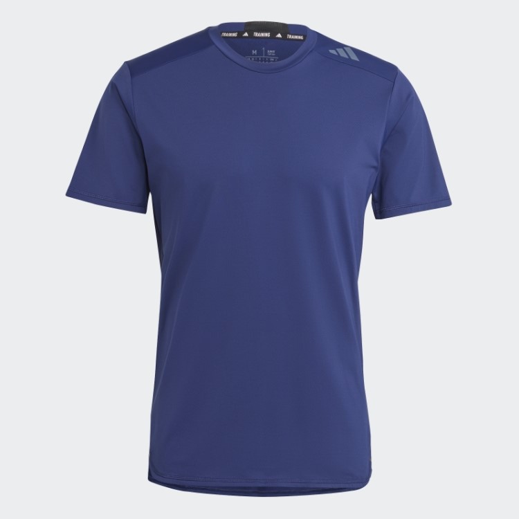 T-shirt De Treino Em Cordura Com Design 4 Azul Escuro Adidas