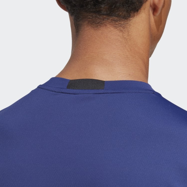 T-shirt De Treino Em Cordura Com Design 4 Azul Escuro Adidas