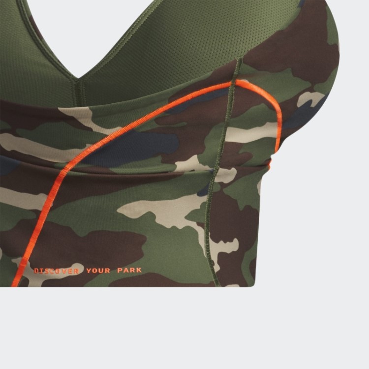 Elegante Sutiã Triangular Camuflado Aop (tamanho Grande) Adidas