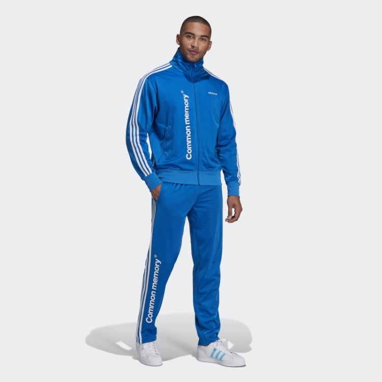 Parte De Baixo Do Agasalho Gráfico Com Memória Comum Adidas Blue Bird