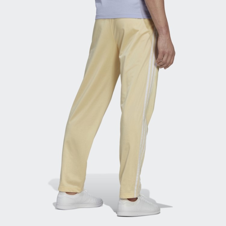 Calça De Treino Amarela Adidas Com Perna Reta