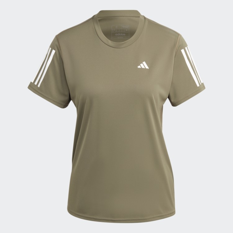 Olive Adidas é Dona Da Camiseta Run