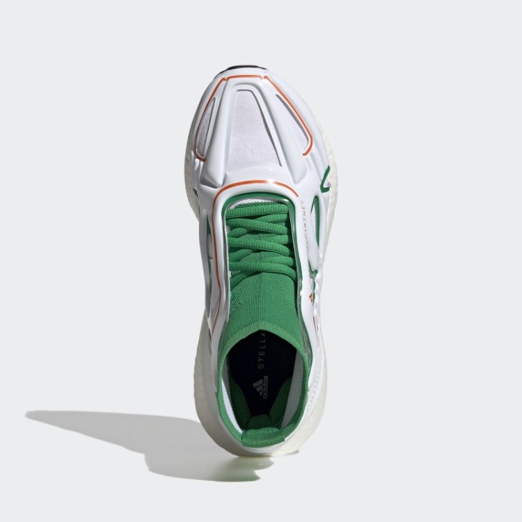 Adidas By Stella Mccartney Ultraboost 22 Tênis De Corrida Verde Quente