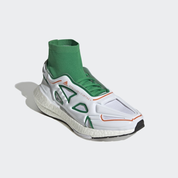 Adidas By Stella Mccartney Ultraboost 22 Tênis De Corrida Verde Quente