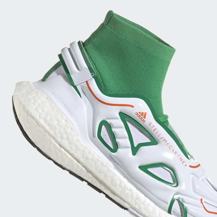 Adidas By Stella Mccartney Ultraboost 22 Tênis De Corrida Verde Quente