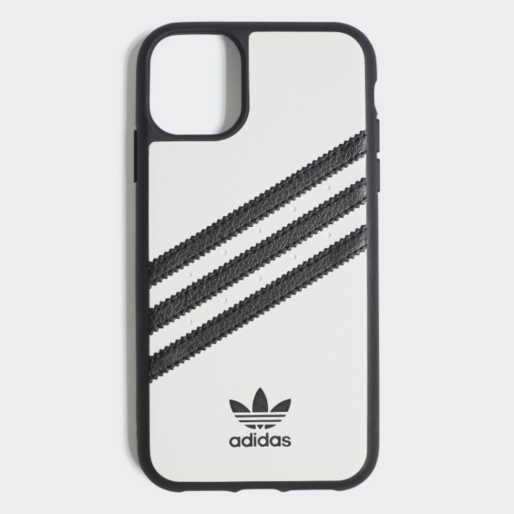 Branco Quente Adidas Ou Capa Moldada Pu Para Iphone 11
