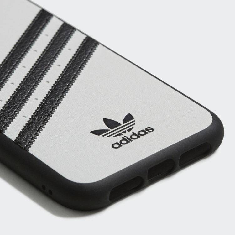Branco Quente Adidas Ou Capa Moldada Pu Para Iphone 11