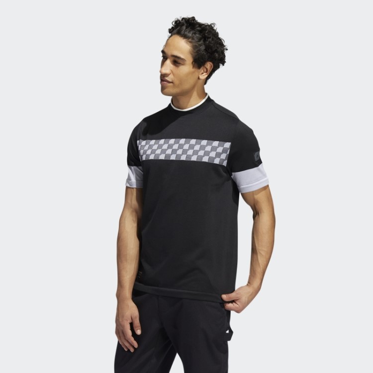 Adidas Adicross Polo Xadrez Preto