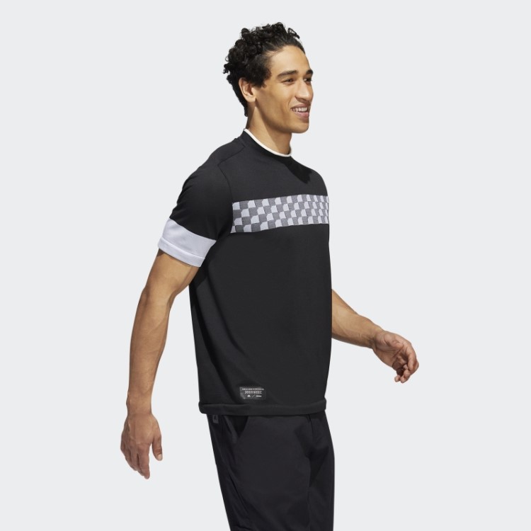 Adidas Adicross Polo Xadrez Preto