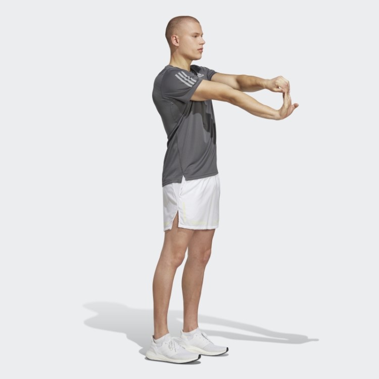 Adidas Possui A Camiseta Run Cinza